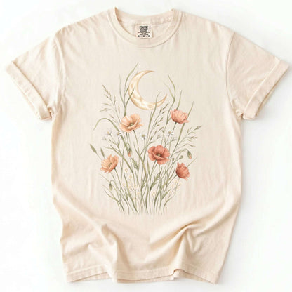 Celestial Wildflowers Vintage Washed T-Shirt