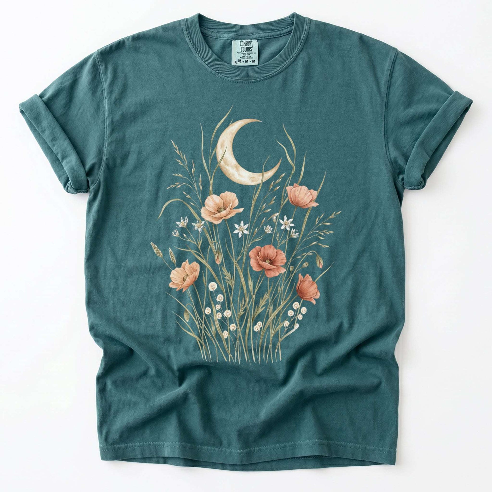 Celestial Wildflowers Vintage Washed T-Shirt