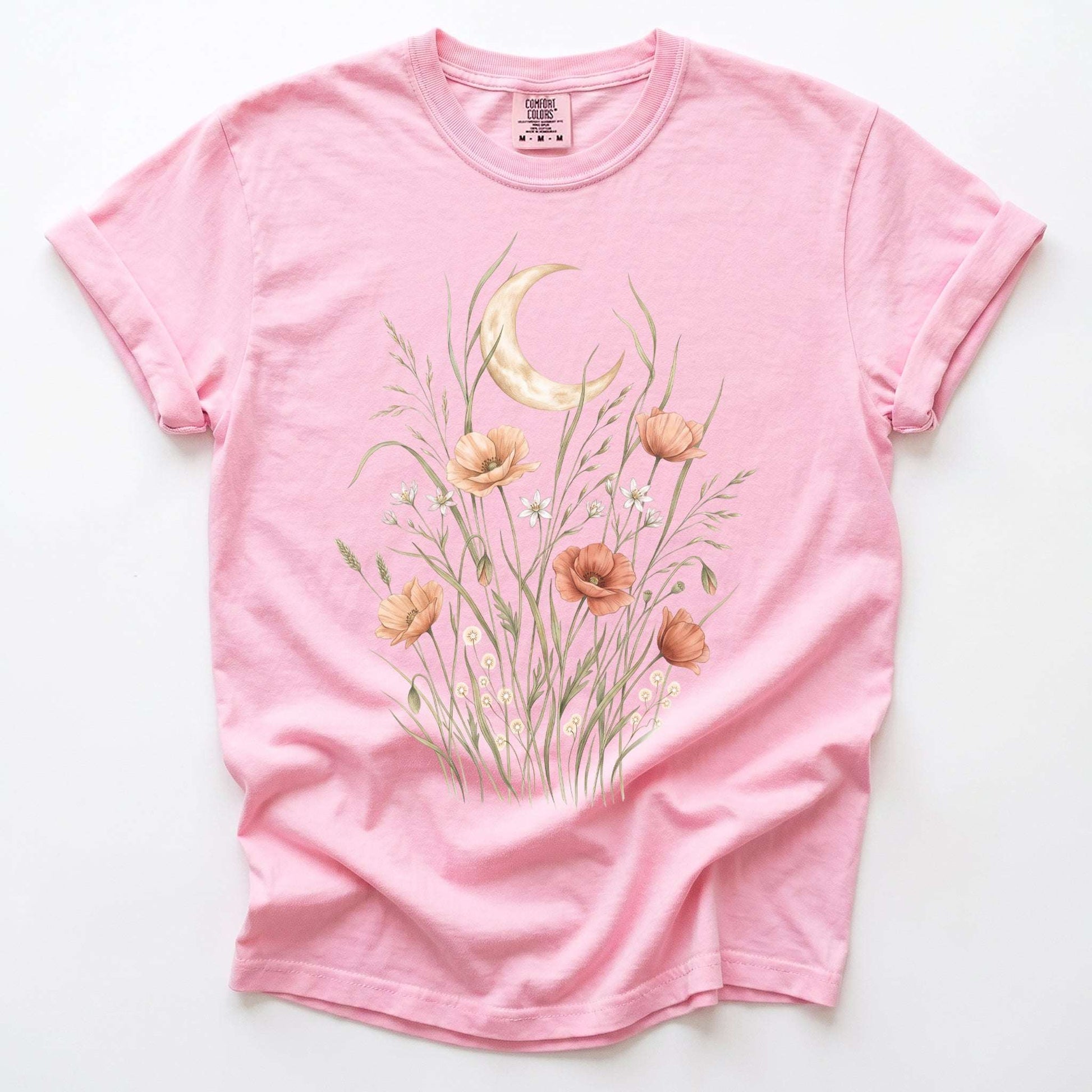 Celestial Wildflowers Vintage Washed T-Shirt