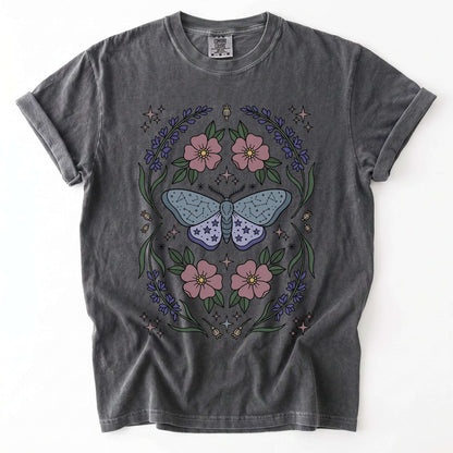 Constellation Moth Vintage Washed T-Shirt