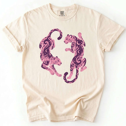 Cosmic Leopards Vintage Washed T-Shirt