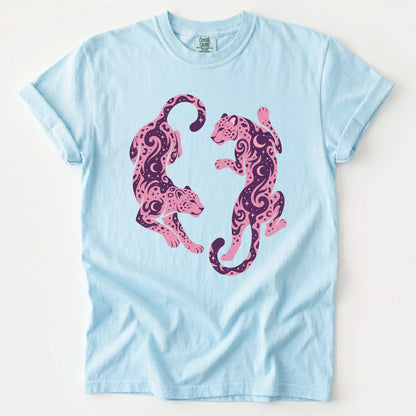 Cosmic Leopards Vintage Washed T-Shirt