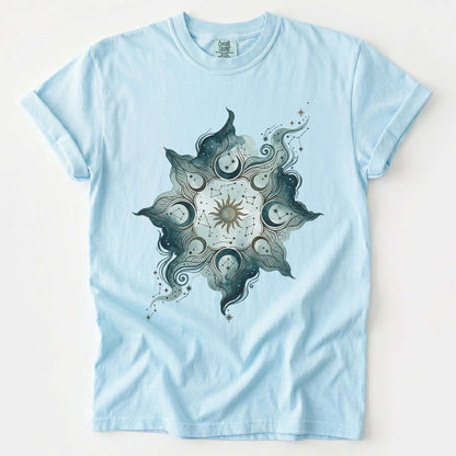 Cosmic Mandala Vintage Washed T-Shirt