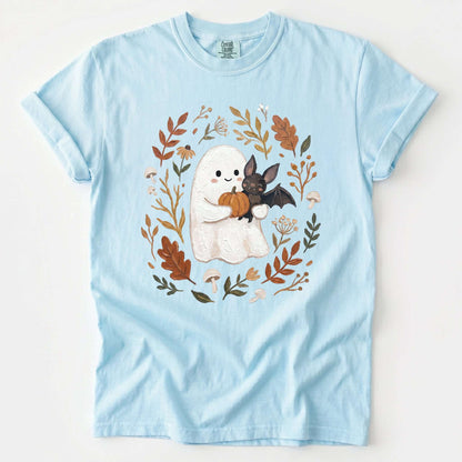 Cozy Autumn Ghost Vintage Washed T-Shirt