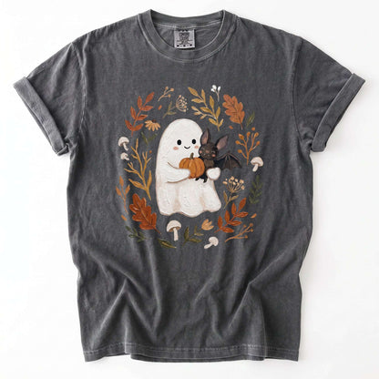 Cozy Autumn Ghost Vintage Washed T-Shirt