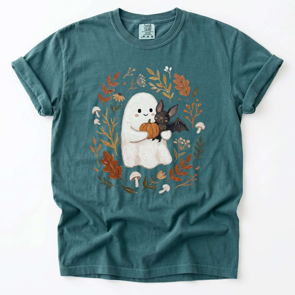 Cozy Autumn Ghost Vintage Washed T-Shirt