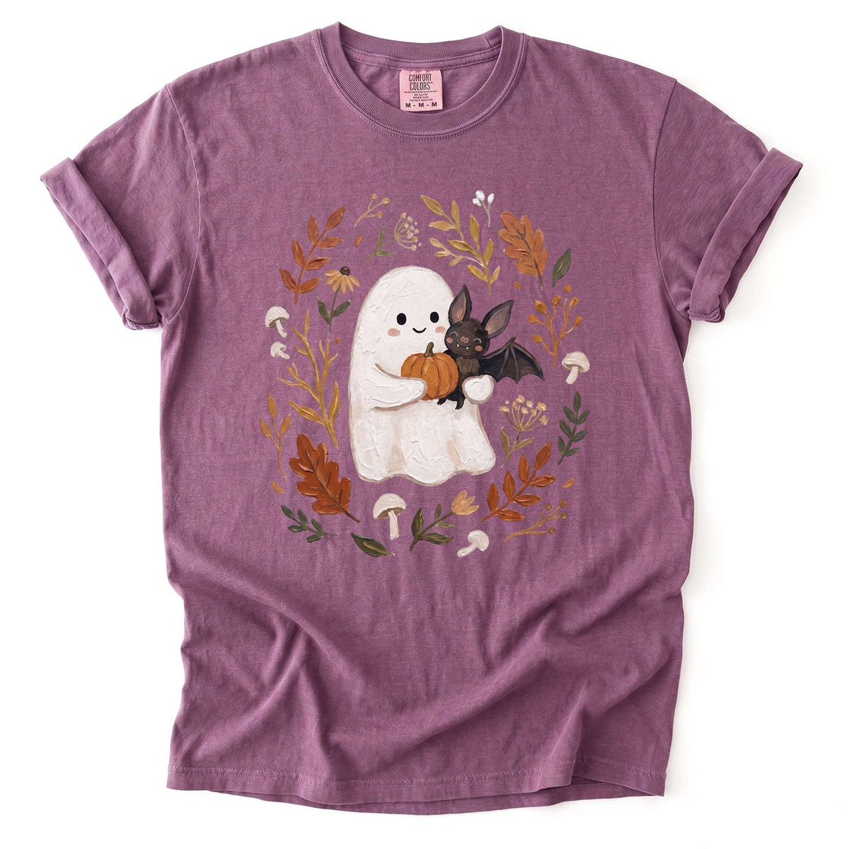 Cozy Autumn Ghost Vintage Washed T-Shirt