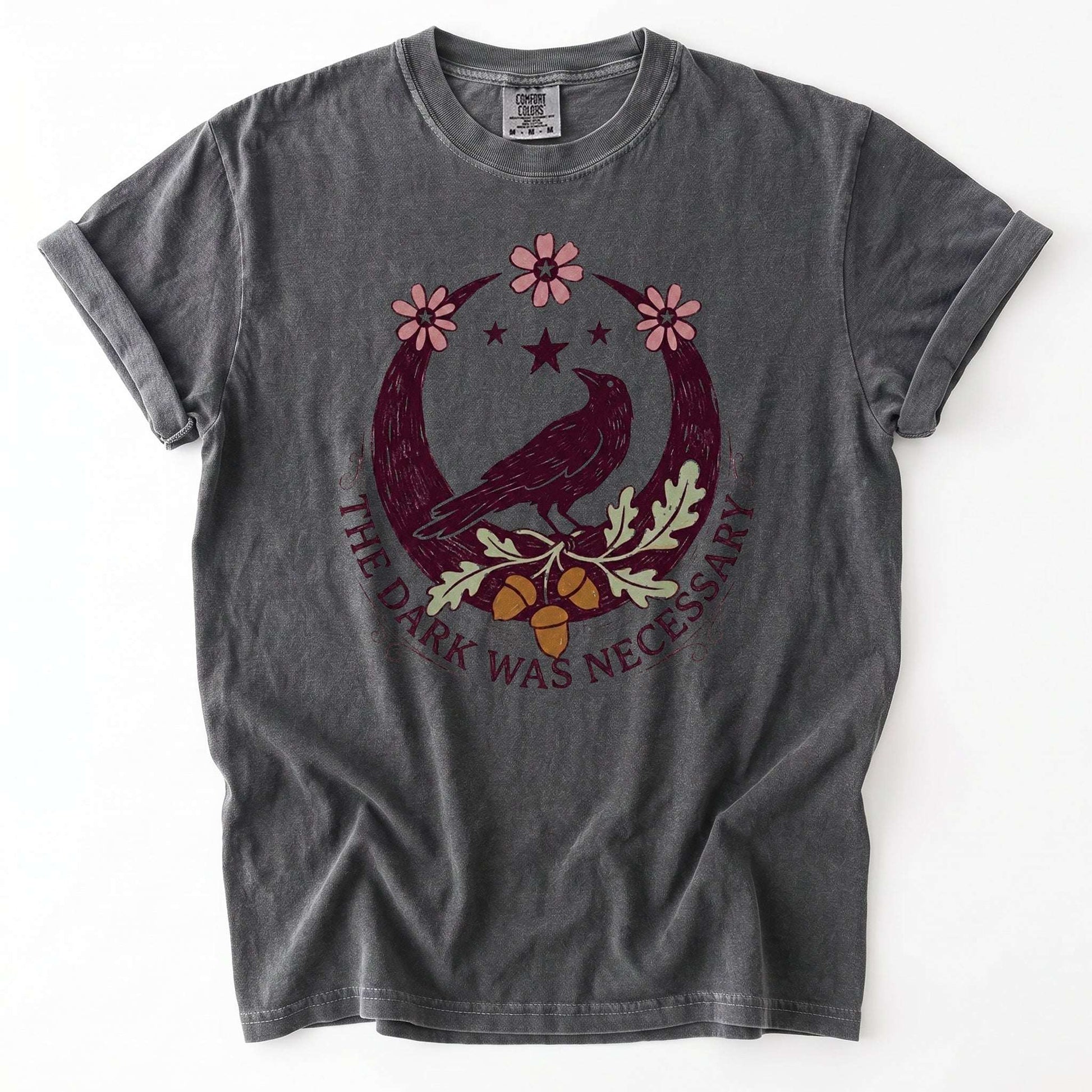 The Dark Was Necessary Vintage Washed T-Shirt