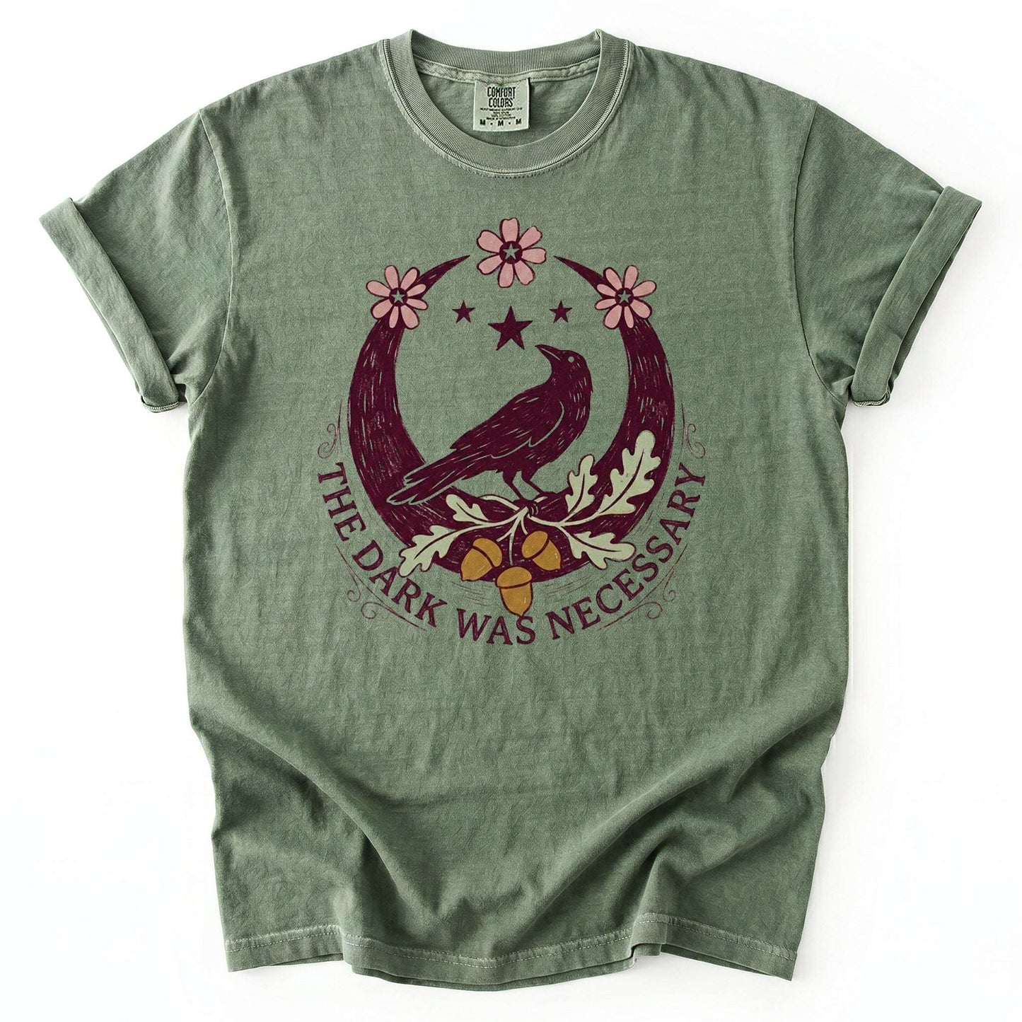 The Dark Was Necessary Vintage Washed T-Shirt