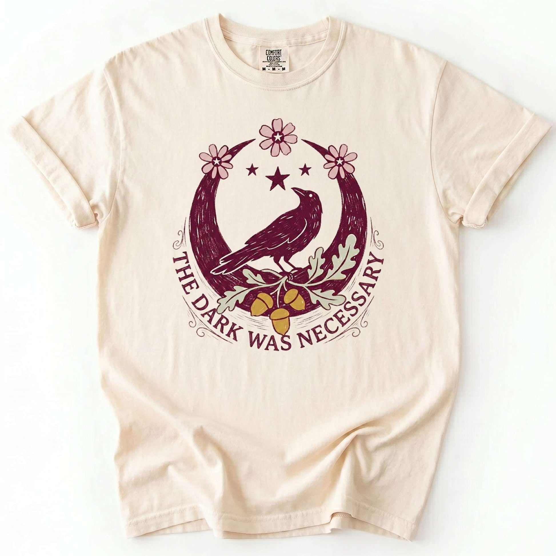 The Dark Was Necessary Vintage Washed T-Shirt