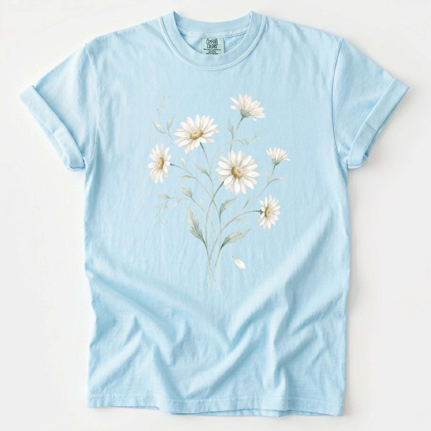 Wild Daisy Bouquet Vintage Washed T-Shirt