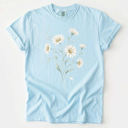 Wild Daisy Bouquet Vintage Washed T-Shirt