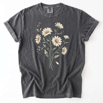 Wild Daisy Bouquet Vintage Washed T-Shirt