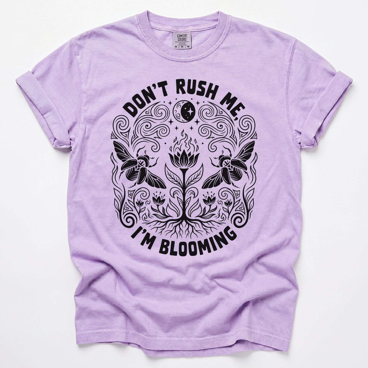 Don't Rush Me I'm Blooming Vintage Washed T-Shirt