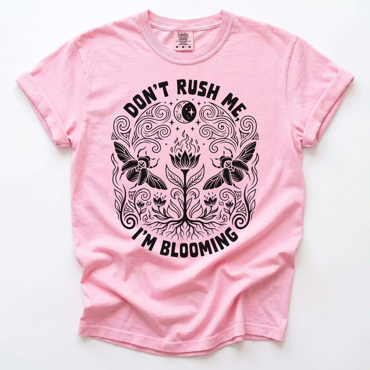 Don't Rush Me I'm Blooming Vintage Washed T-Shirt