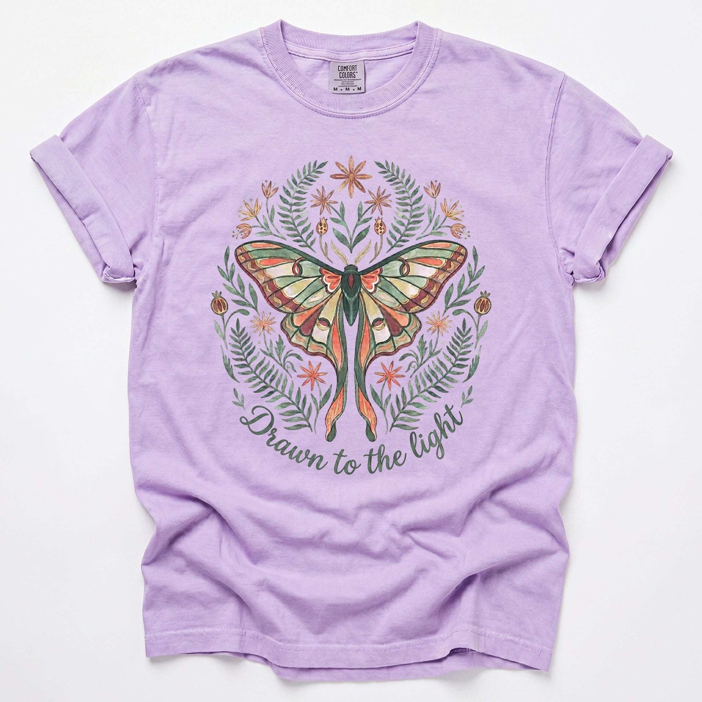 Drawn to the Light Vintage Washed T-Shirt