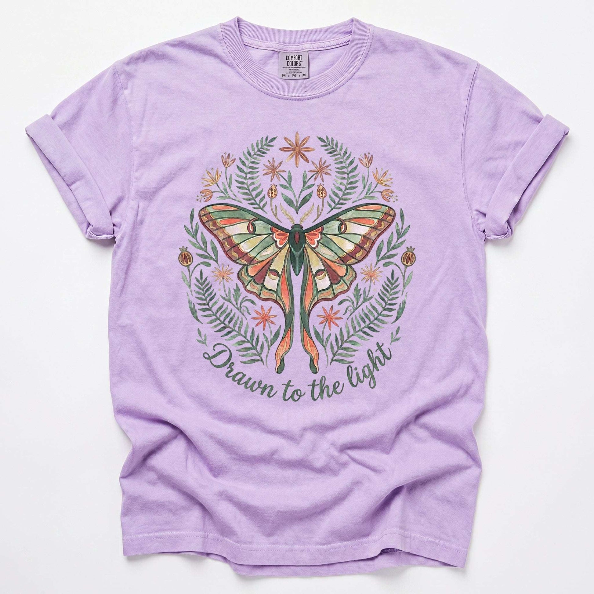Drawn to the Light Vintage Washed T-Shirt