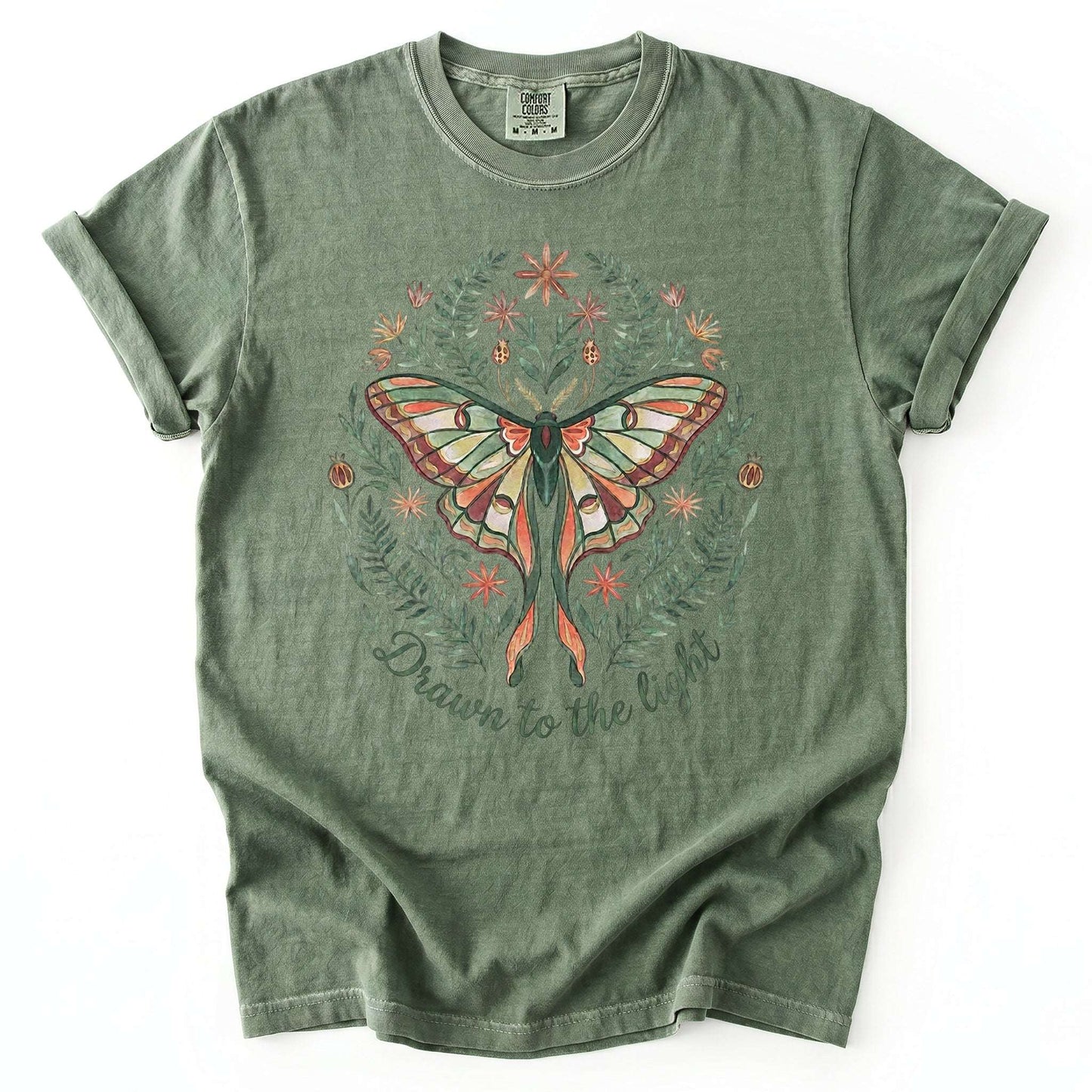 Drawn to the Light Vintage Washed T-Shirt