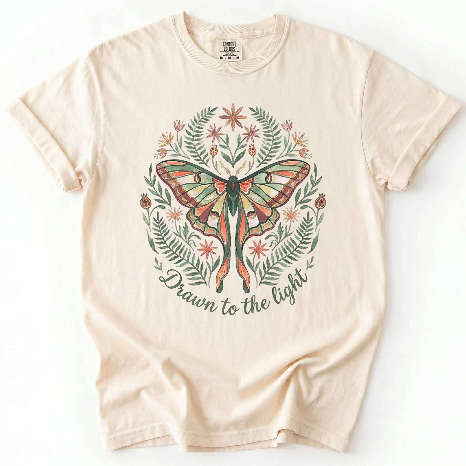 Drawn to the Light Vintage Washed T-Shirt