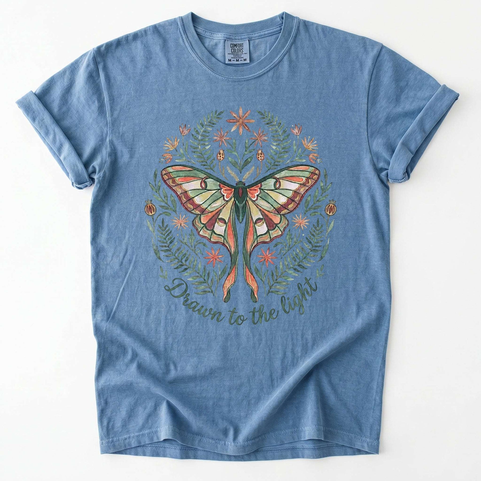 Drawn to the Light Vintage Washed T-Shirt