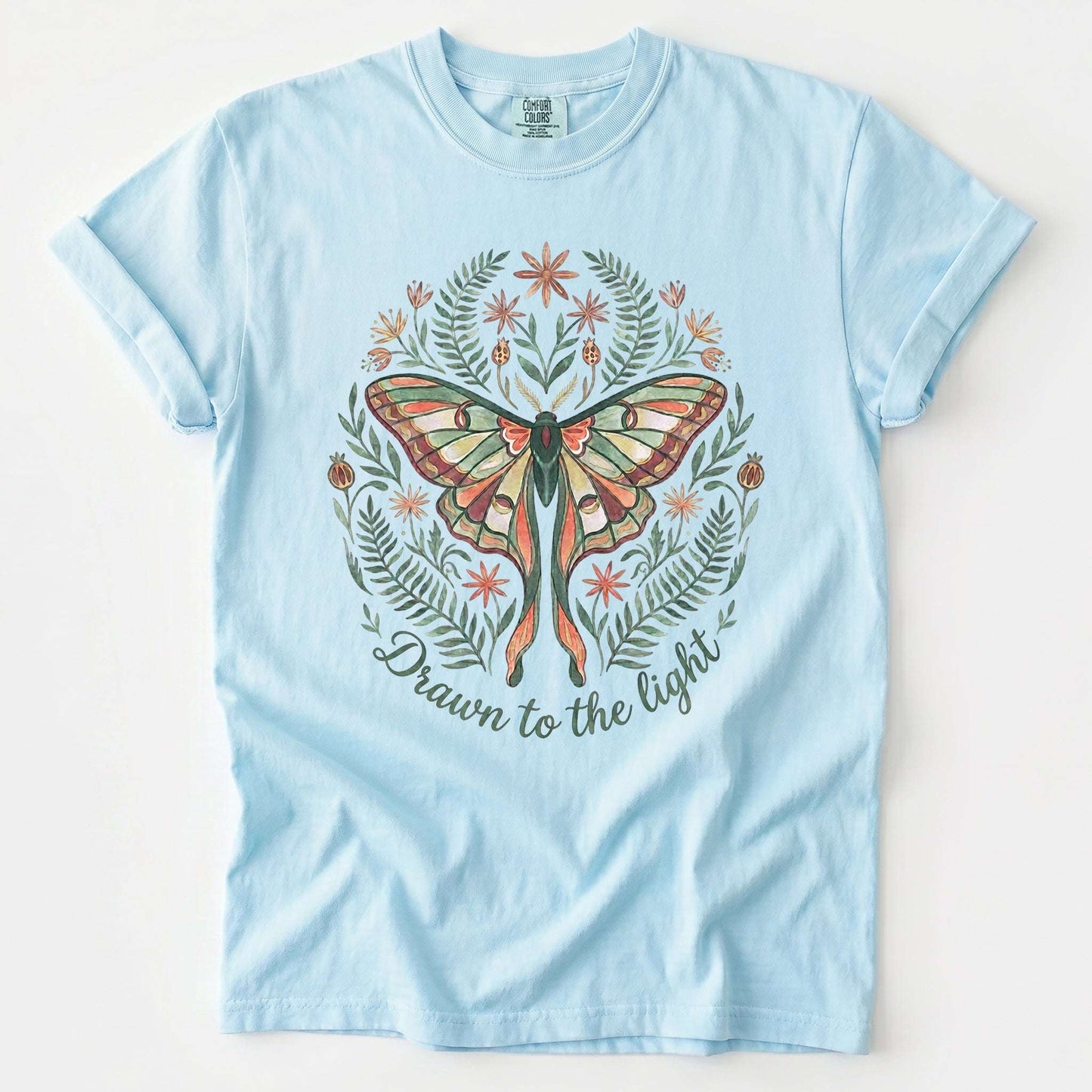Drawn to the Light Vintage Washed T-Shirt