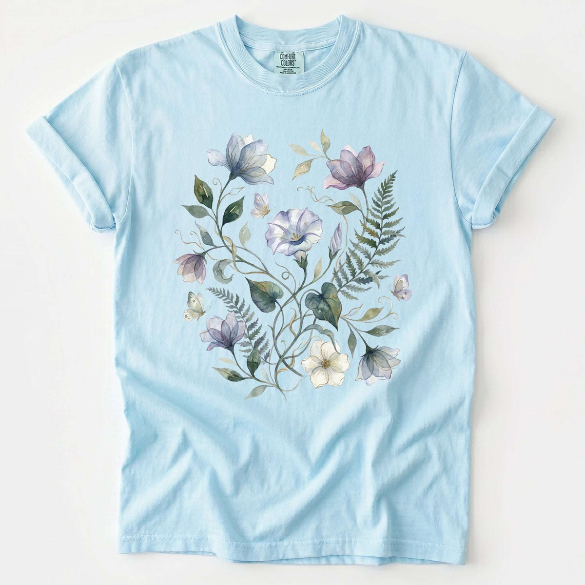 Dreamy Wildfowers Vintage Washed T-Shirt