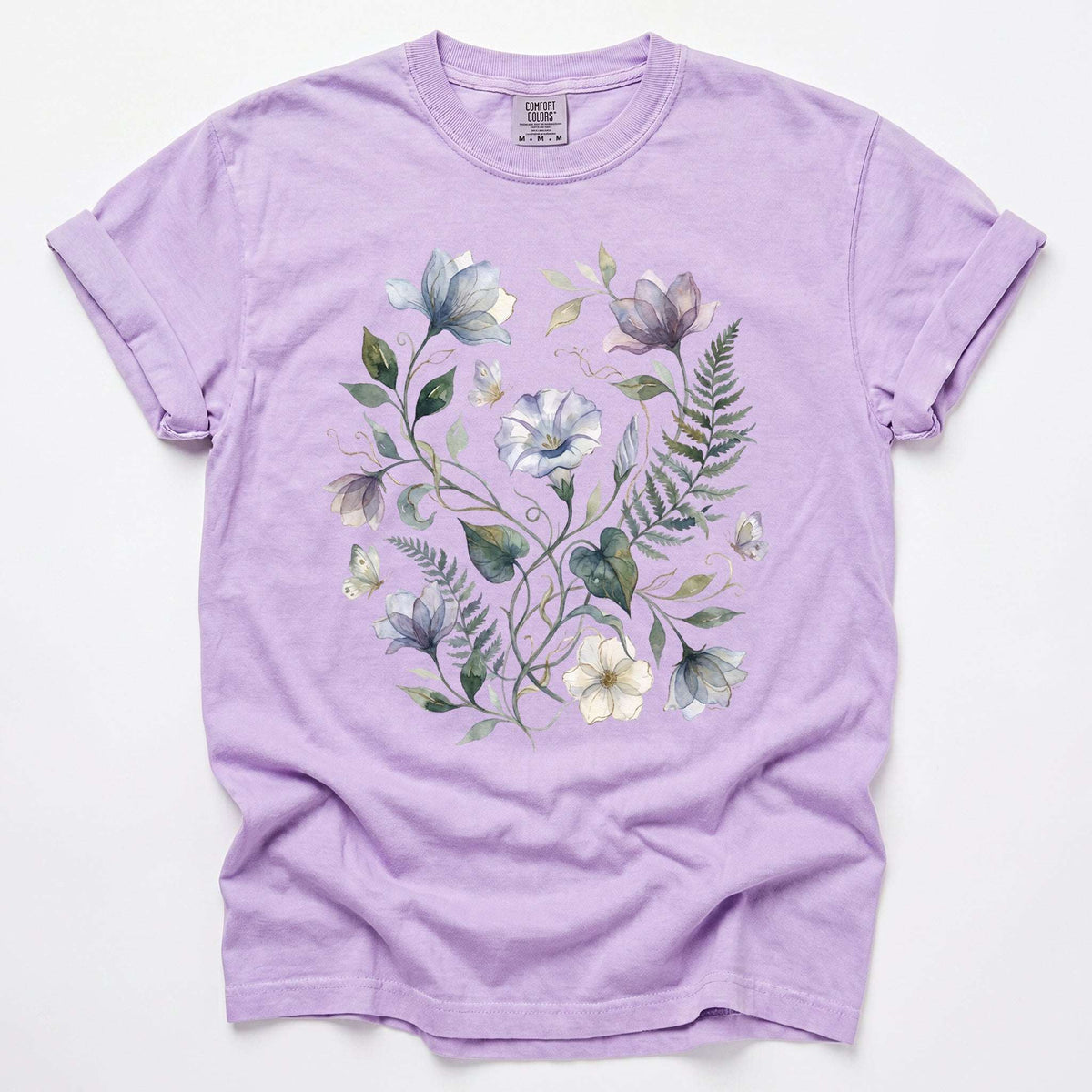 Dreamy Wildfowers Vintage Washed T-Shirt