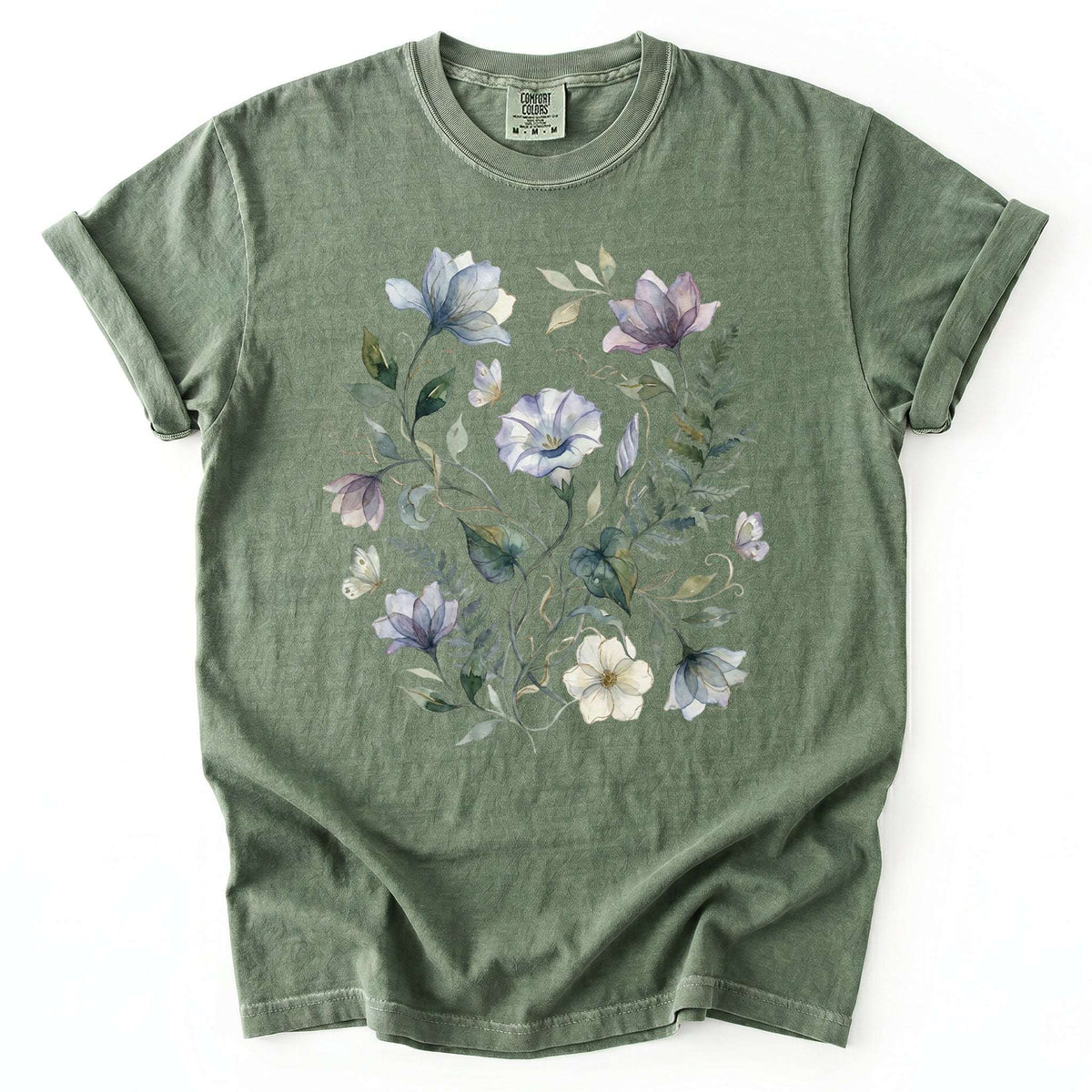 Dreamy Wildfowers Vintage Washed T-Shirt