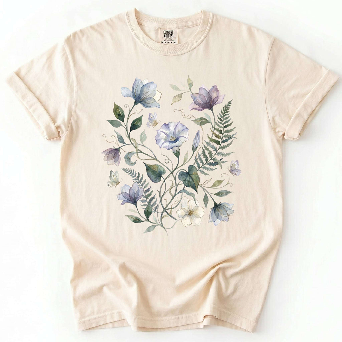 Dreamy Wildfowers Vintage Washed T-Shirt