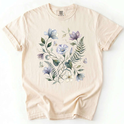 Dreamy Wildfowers Vintage Washed T-Shirt