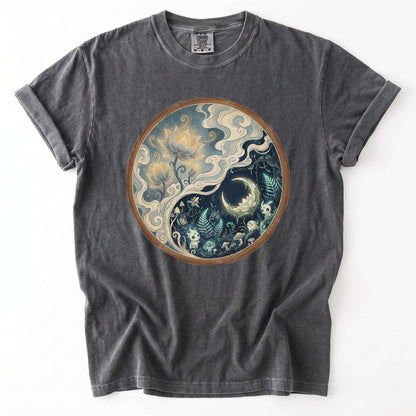 Ethereal Light And Shadow Vintage Washed T-Shirt
