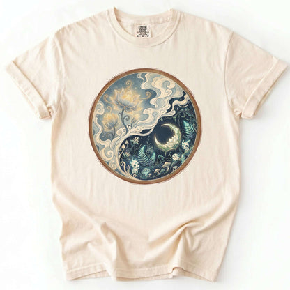 Ethereal Light And Shadow Vintage Washed T-Shirt