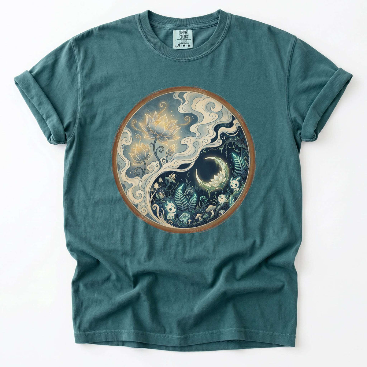 Ethereal Light And Shadow Vintage Washed T-Shirt