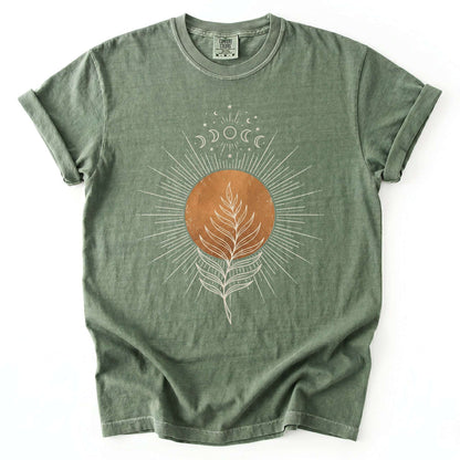 Fern Sunburst Vintage Washed T-Shirt