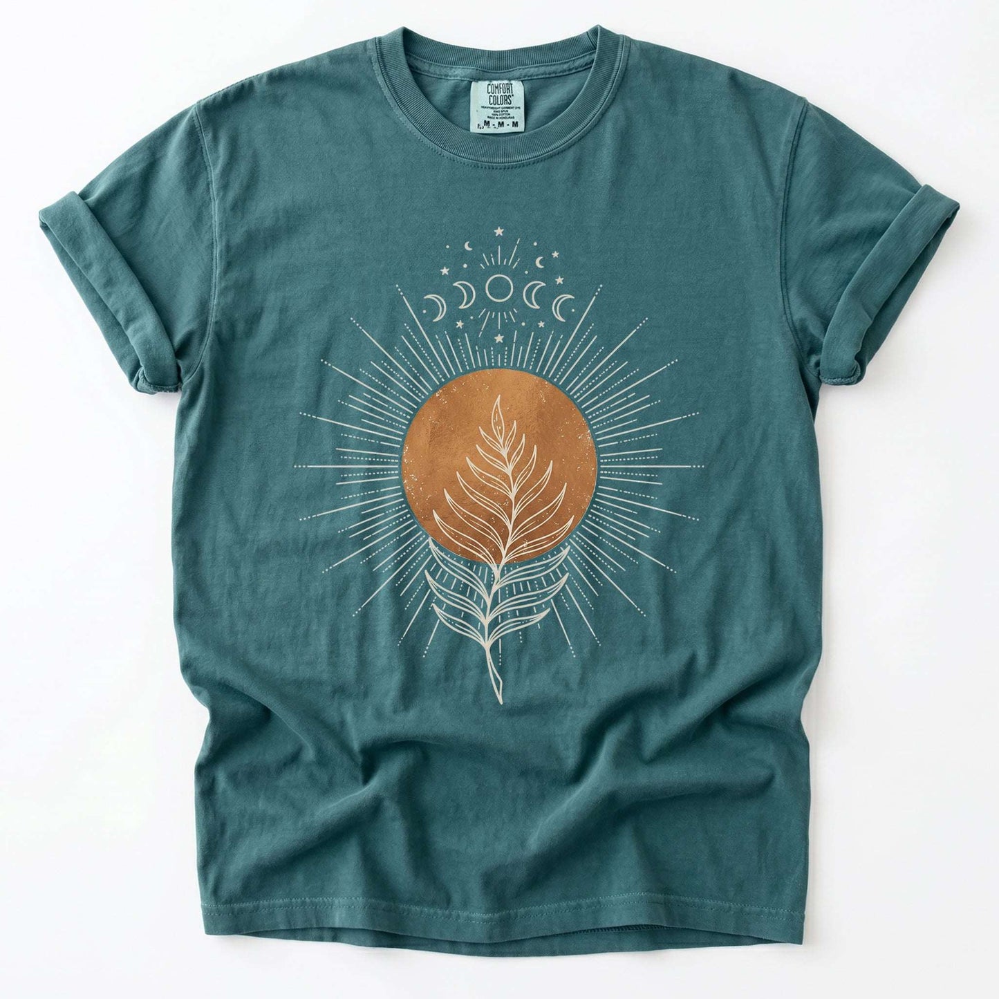 Fern Sunburst Vintage Washed T-Shirt