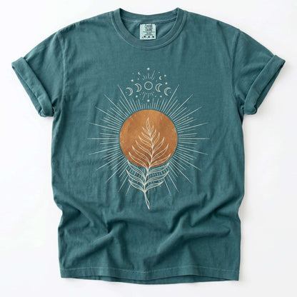 Fern Sunburst Vintage Washed T-Shirt