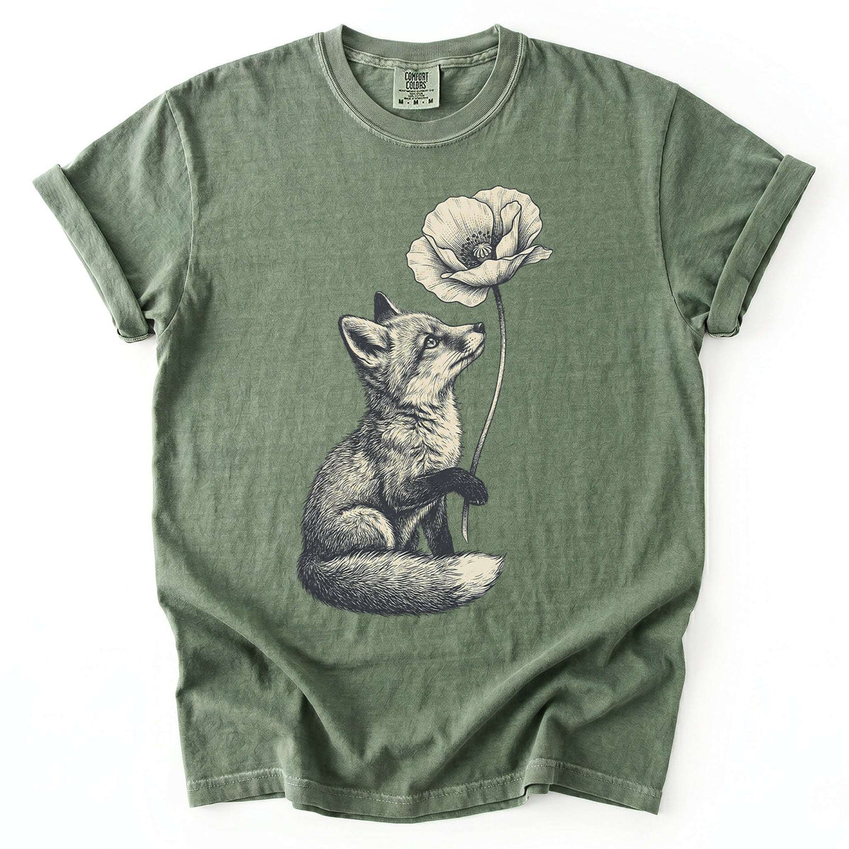 Fox & Poppy Vintage Washed T-Shirt