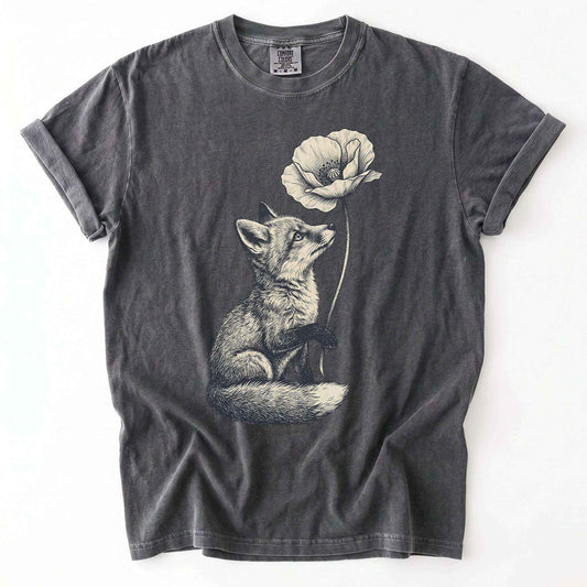 Fox & Poppy Vintage Washed T-Shirt