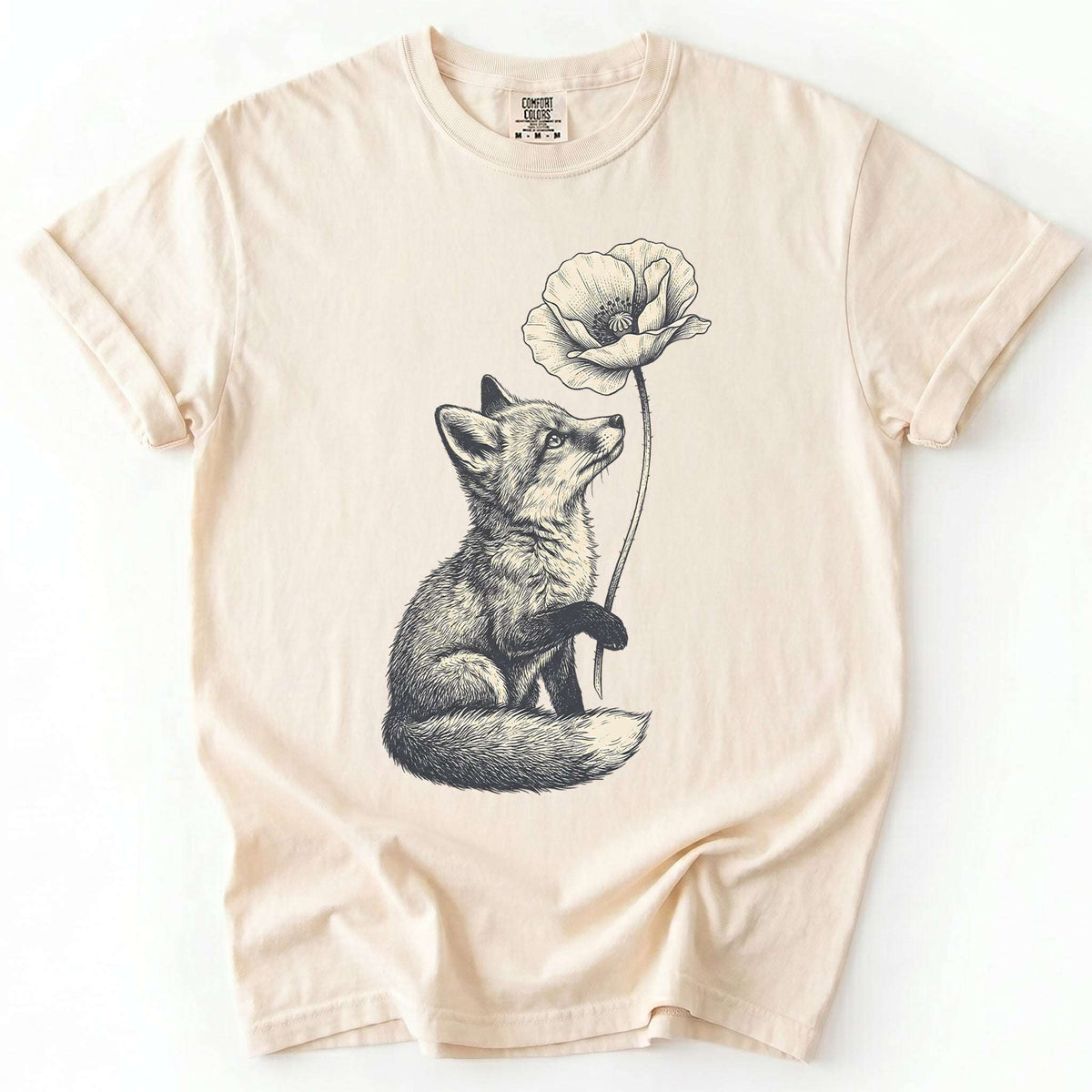 Fox & Poppy Vintage Washed T-Shirt