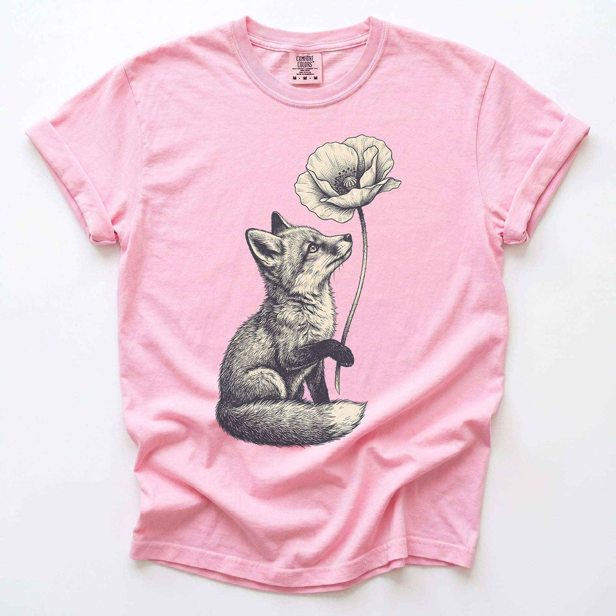 Fox & Poppy Vintage Washed T-Shirt