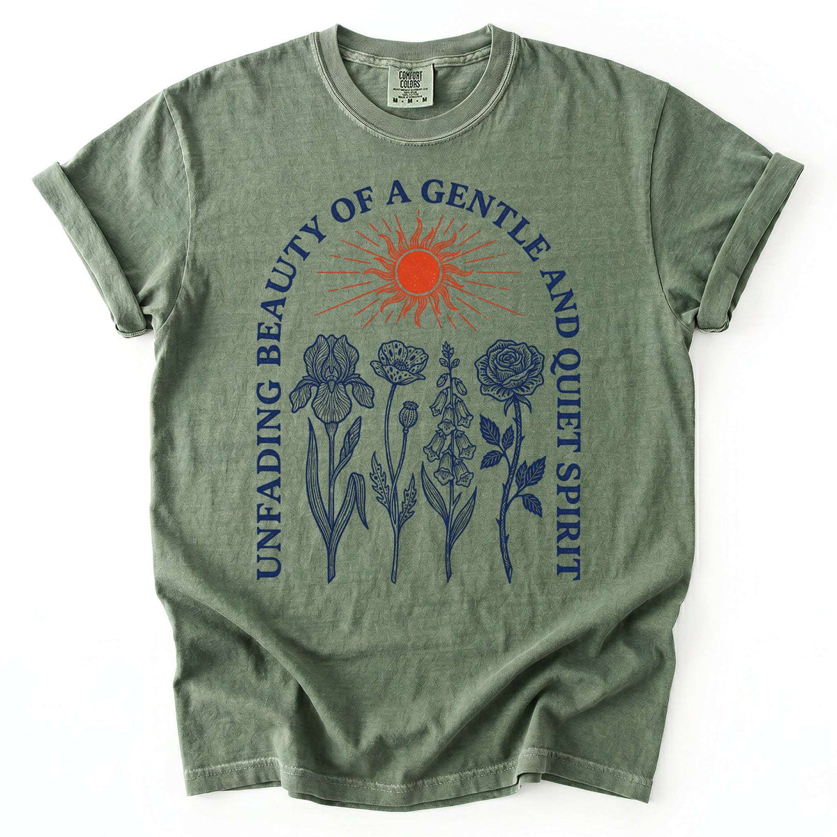 Gentle & Quiet Spirit Vintage Washed T-Shirt