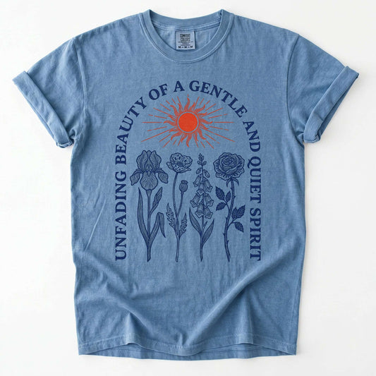 Gentle & Quiet Spirit Vintage Washed T-Shirt