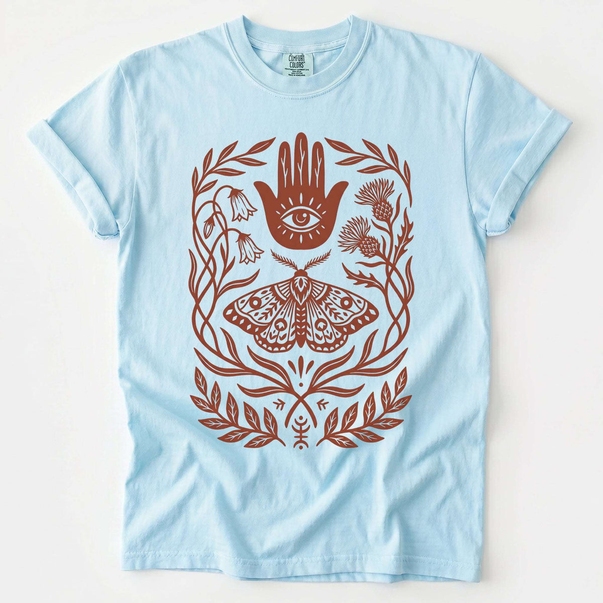 Hamsa & Moth Vintage Washed T-Shirt