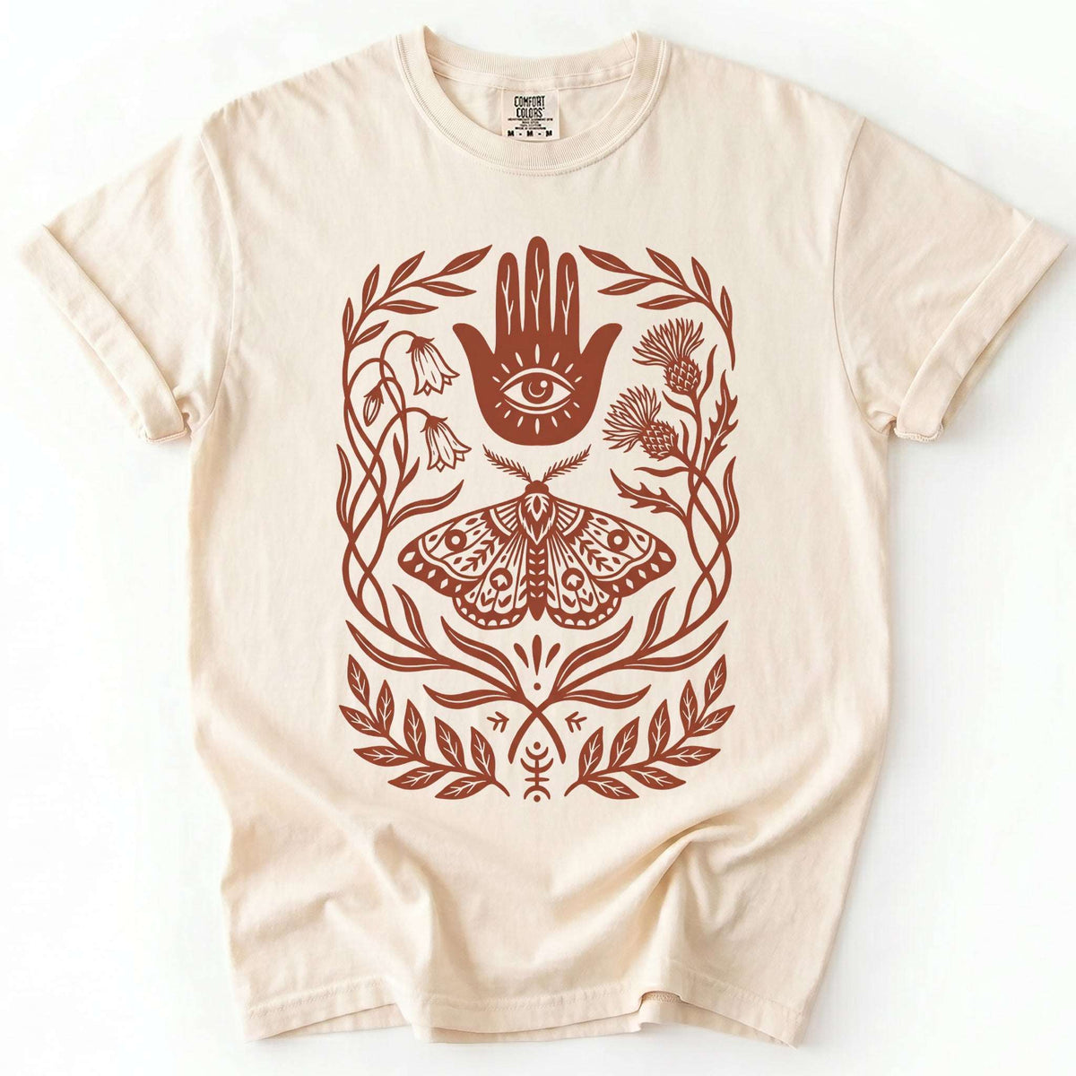 Hamsa & Moth Vintage Washed T-Shirt