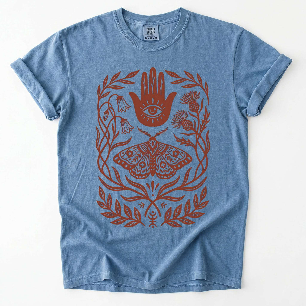 Hamsa & Moth Vintage Washed T-Shirt