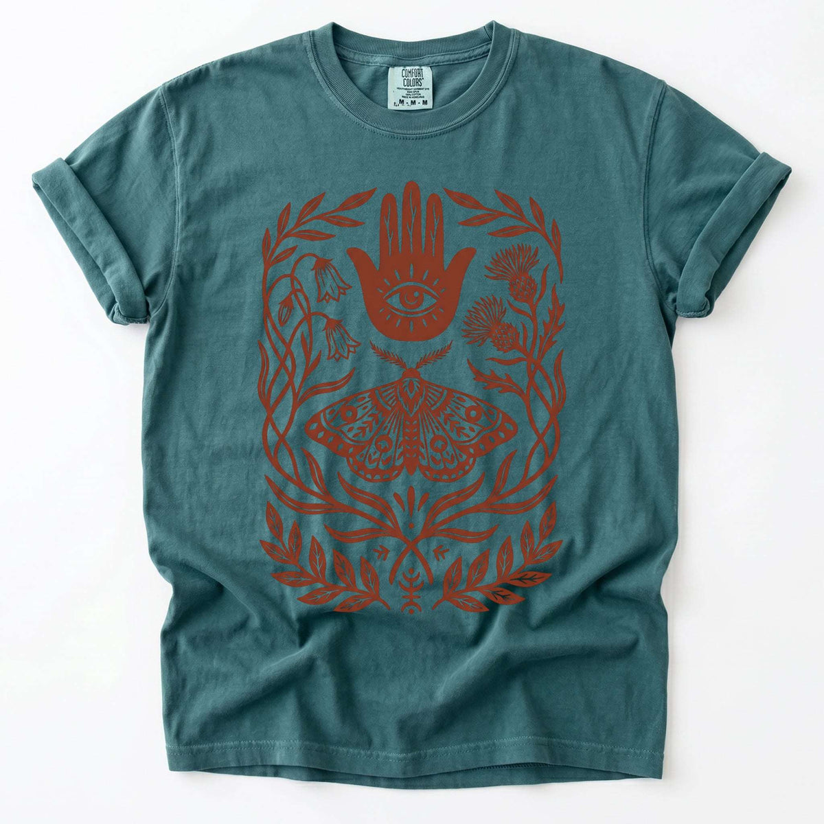 Hamsa & Moth Vintage Washed T-Shirt