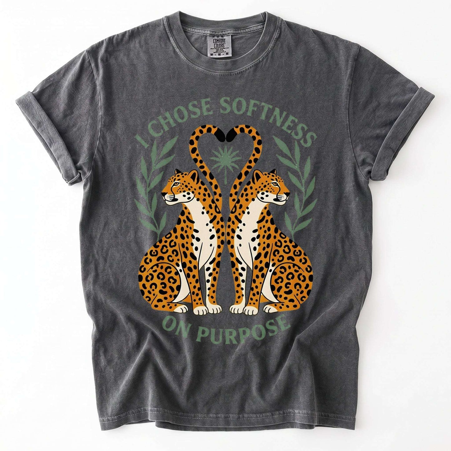 I Chose Softness On Purpose Vintage Washed T-Shirt