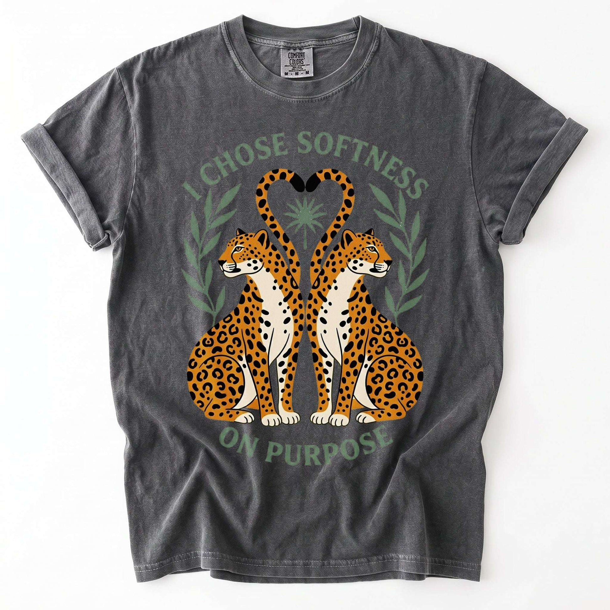I Chose Softness On Purpose Vintage Washed T-Shirt