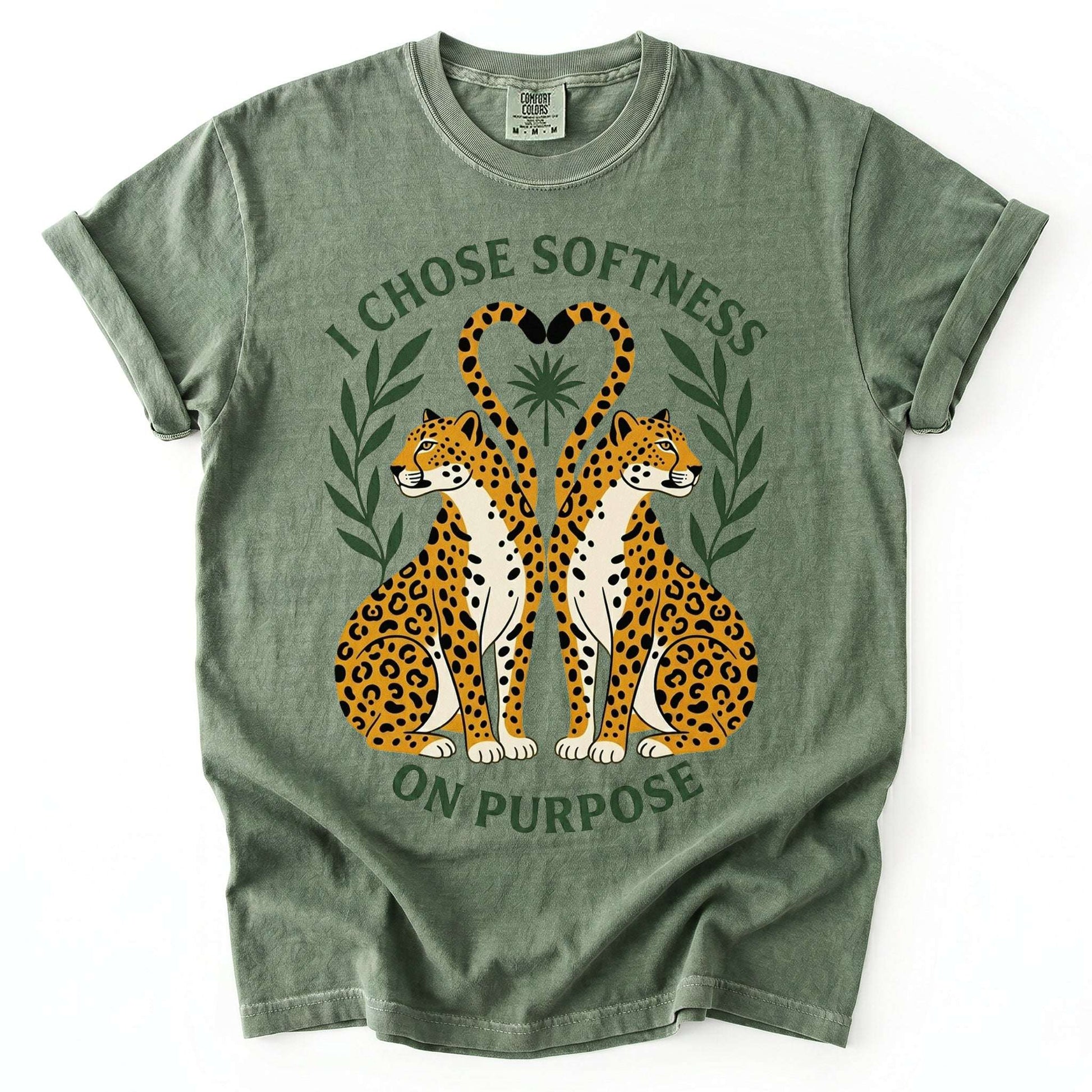 I Chose Softness On Purpose Vintage Washed T-Shirt