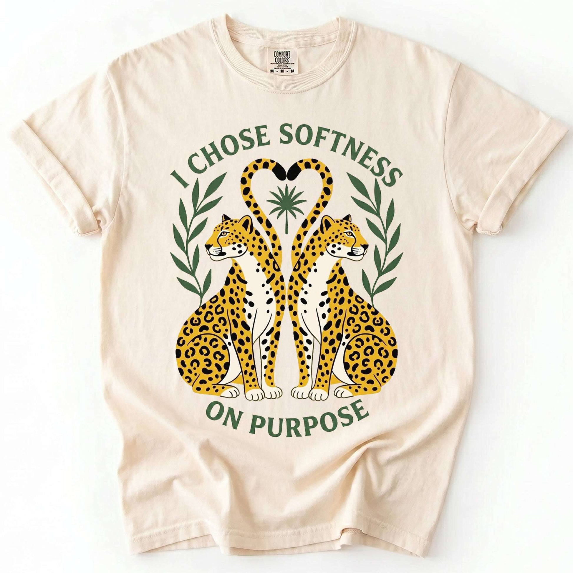 I Chose Softness On Purpose Vintage Washed T-Shirt